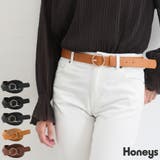 ベルト 合皮 フェイクレザー | Honeys | 詳細画像1 