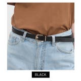 ベルト レディース 黒 | Honeys | 詳細画像2 