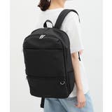 ブラック | バッグ リュック はっ水 | Honeys