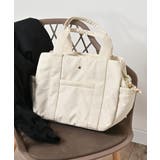 アイボリー | トートバッグ バッグ 鞄 | Honeys