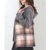 ブラウン×クロ | トートバッグ バッグ 鞄 | Honeys