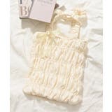 アイボリー | トートバッグ バッグ 鞄 | Honeys