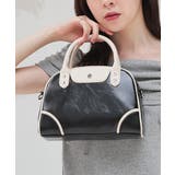 クロ×ベージュ | ハンドバッグ バッグ 鞄 | Honeys