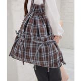 チャチェック | ナップサック リュック バッグ | Honeys