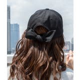 ブラック | 帽子 キャップ ベースボールキャップ | Honeys