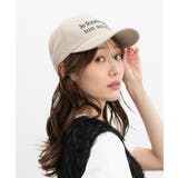 ベージュ | 帽子 キャップ ロゴキャップ | Honeys