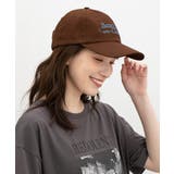 ブラウン | 帽子 キャップ ロゴ | Honeys