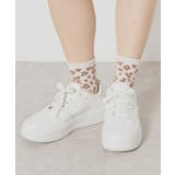 靴下 ソックス クルー丈ソックス | Honeys | 詳細画像3