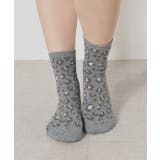 靴下 ソックス クルー丈ソックス | Honeys | 詳細画像4