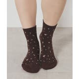 靴下 ソックス クルー丈ソックス | Honeys | 詳細画像5