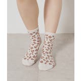 ベージュ | 靴下 ソックス クルー丈ソックス | Honeys