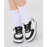 ホワイト | 靴下 ソックス リブ編み | Honeys