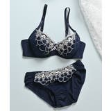 ネイビー | 下着 アンダーウェア ブラセット | Honeys