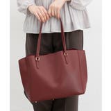 レッド | トートバッグ A4 バッグ | Honeys