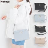 鞄 ショルダーバッグ スクエア型 | Honeys | 詳細画像1 