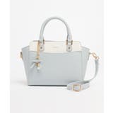 サックス×オフ | ハンドバッグ バッグ 鞄 | Honeys