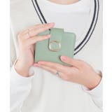 ミント | ミニ財布 財布 リングモチーフ | Honeys