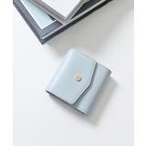 サックス | 財布 ミニ財布 二つ折り財布 | Honeys