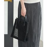 クロ水玉 | ハンドバッグ バッグ 鞄 | Honeys