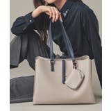 グレージュ | トートバッグ バッグ 鞄 | Honeys