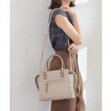 グレージュ×モカ | ハンドバッグ バッグ 鞄 | Honeys