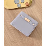 ラベンダー | 財布 ミニ財布 二つ折り財布 | Honeys