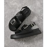 ブラック | 【ハニーズ】サンダル 靴 シューズ | Honeys