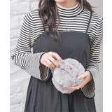 イヤーマフラー 耳あて フェイクファー | Honeys | 詳細画像7