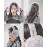 イヤーマフラー 耳あて フェイクファー | Honeys | 詳細画像8