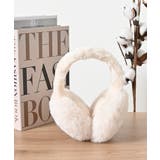 アイボリー | イヤーマフラー 耳あて フェイクファー | Honeys