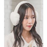 アイボリー | イヤーマフラー 耳あて フェイクファー | Honeys