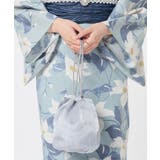 サックスグレー | 巾着 浴衣 和小物 | Honeys