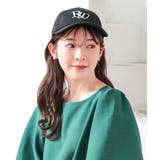 ブラック | 帽子 レディース キャップ | Honeys