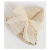 【ハニーズ】帽子 ハット リボン付ハット | Honeys | 詳細画像3 