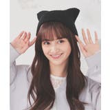 ニット帽 帽子 ネコ耳 | Honeys | 詳細画像5 