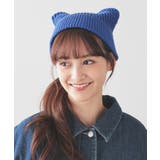 ニット帽 帽子 ネコ耳 | Honeys | 詳細画像6 