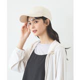 アイボリー | 帽子 キャップ プレート付き | Honeys