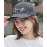 ブラック | 帽子 キャップ ロゴキャップ | Honeys