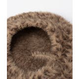 帽子 ベレー帽 シャギー素材 | Honeys | 詳細画像11 