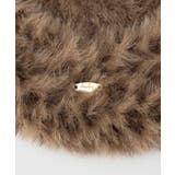 帽子 ベレー帽 シャギー素材 | Honeys | 詳細画像12 