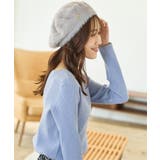 帽子 ベレー帽 シャギー素材 | Honeys | 詳細画像2 