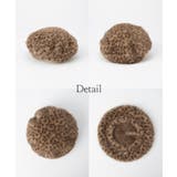 帽子 ベレー帽 シャギー素材 | Honeys | 詳細画像9 