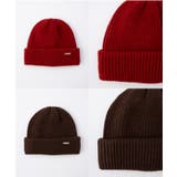 帽子 ニット帽 プレート付き | Honeys | 詳細画像13 