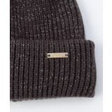 帽子 ニット帽 プレート付き | Honeys | 詳細画像16 