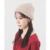 帽子 ニット帽 リブ編み | Honeys | 詳細画像11