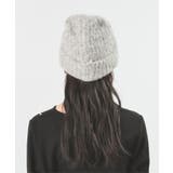 帽子 ニット帽 リブ編み | Honeys | 詳細画像9