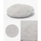 帽子 ベレー帽 パール調ビジュー付き | Honeys | 詳細画像12 