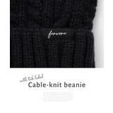帽子 ニット帽 ケーブル編み | Honeys | 詳細画像2 