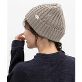 杢モカ | 帽子 ニット帽 ケーブル編み | Honeys