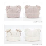 帽子 ニット帽 リボン付き | Honeys | 詳細画像17 